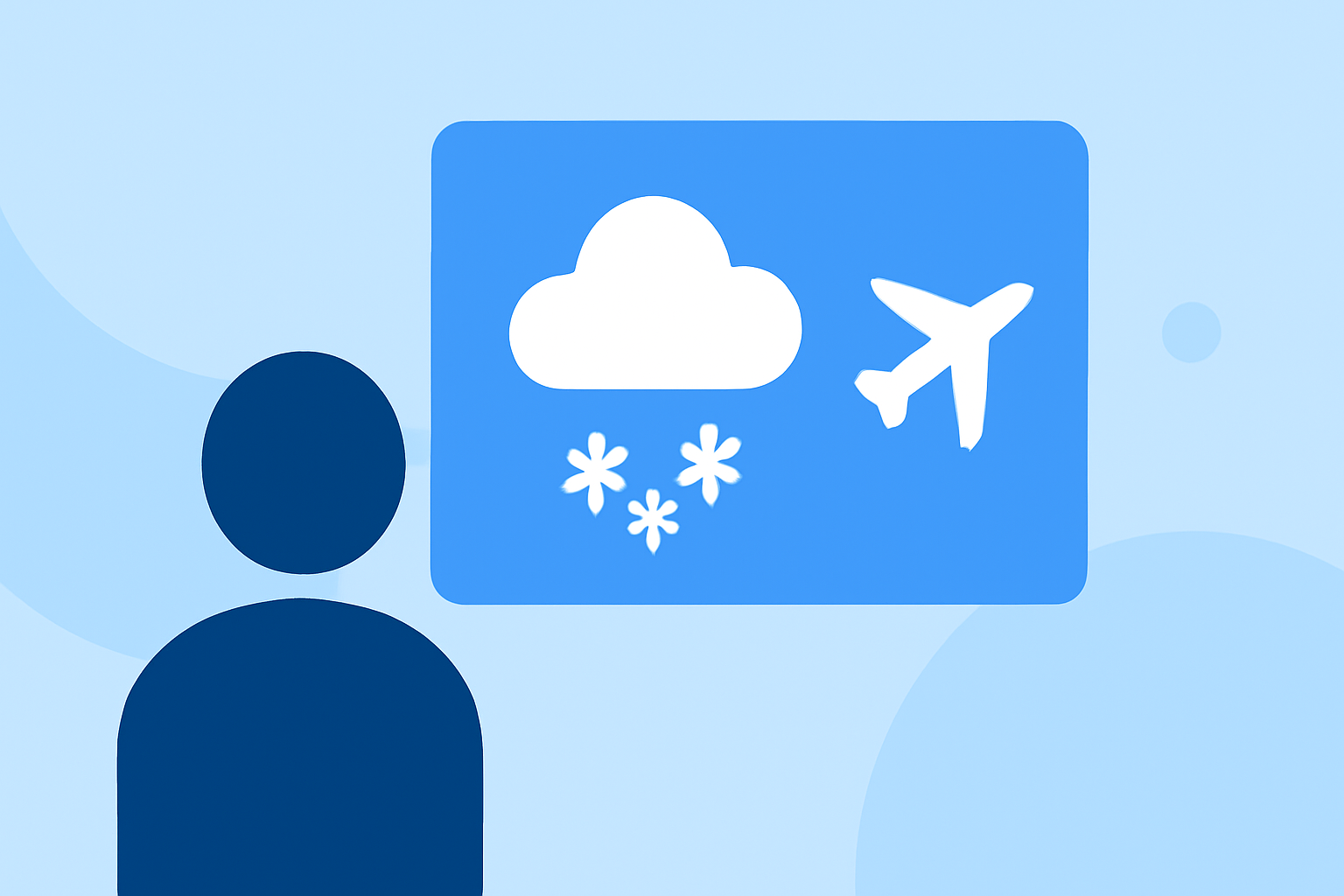 How to Effectively Track Winter Weather Before Your Domestic Flight