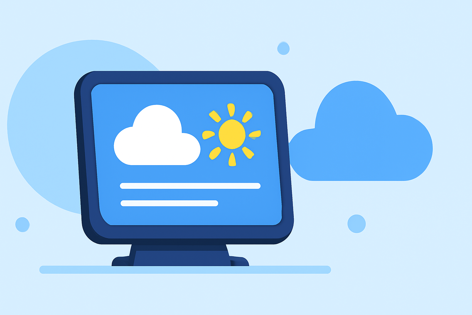Enhancing Your Smart Display with Weather Information