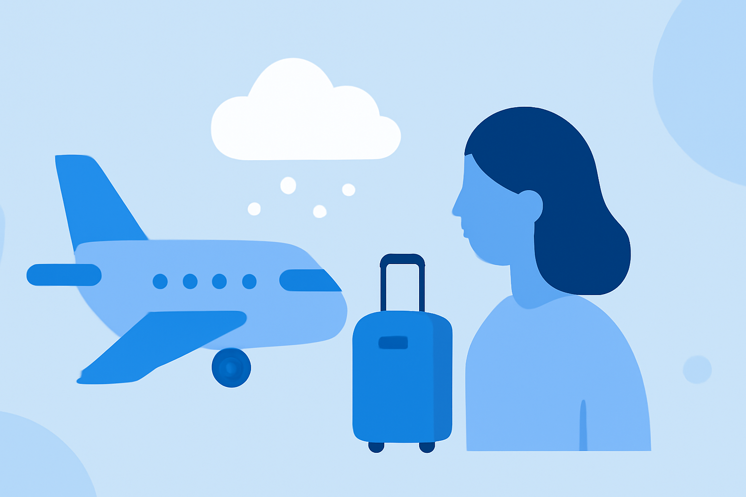 Snow at Your Arrival Airport: Vacation Planning Tips