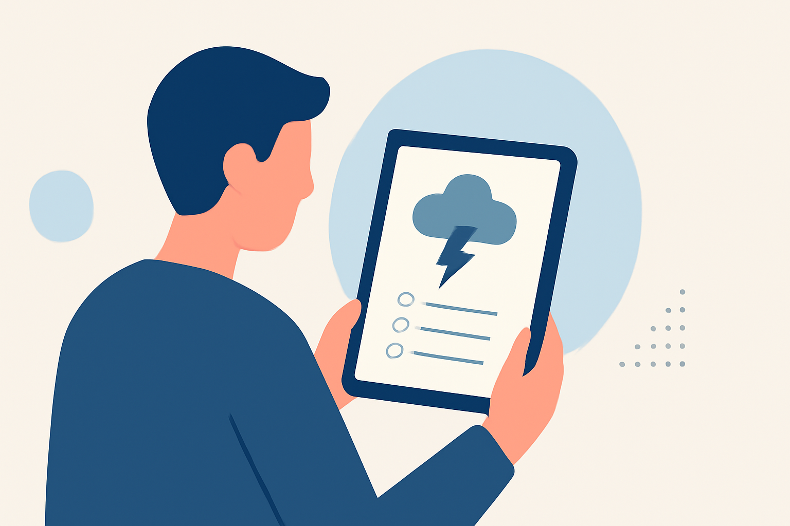 Planning Around a Coming Storm on Your iPad: A Practical Guide