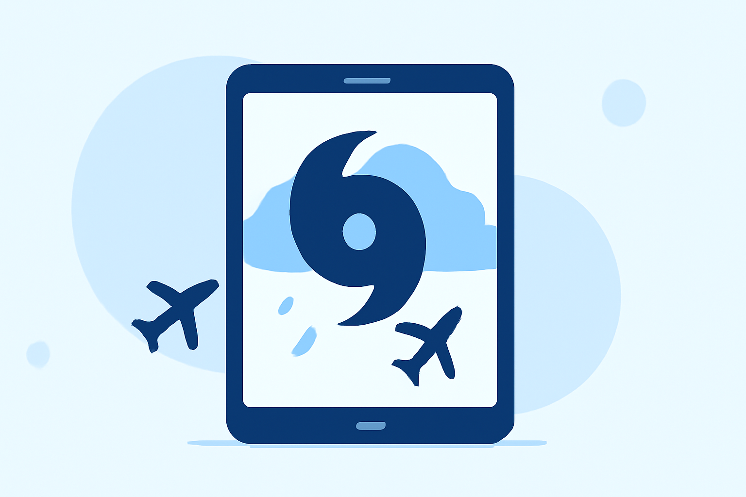 Understanding Tropical Storms and Their Impact on Flights: A Guide for iPad Users