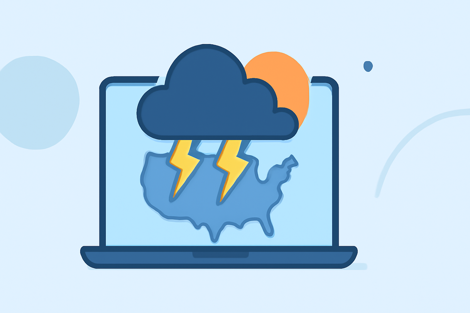 How to Avoid Afternoon Thunderstorms in the United States