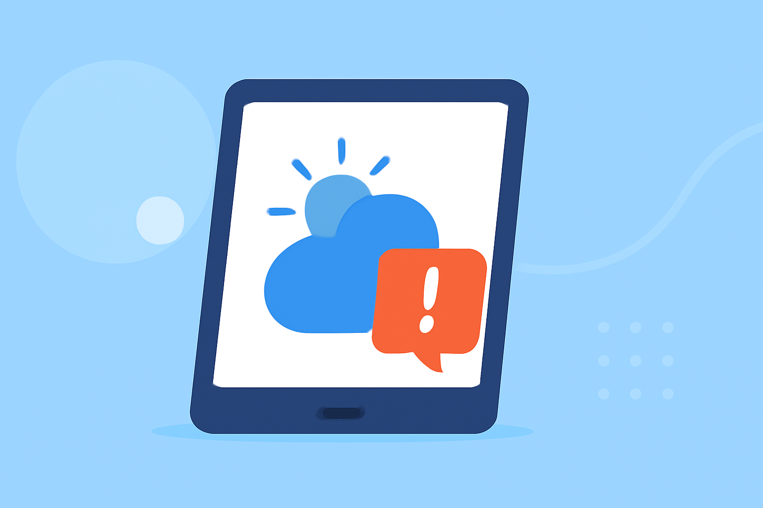 How to Set Up Weather Alerts on Your Tablet