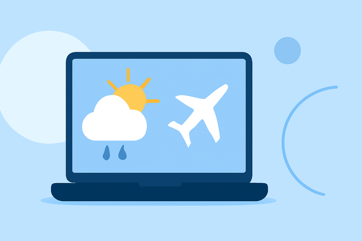 Easy Real-Time Weather for Flights