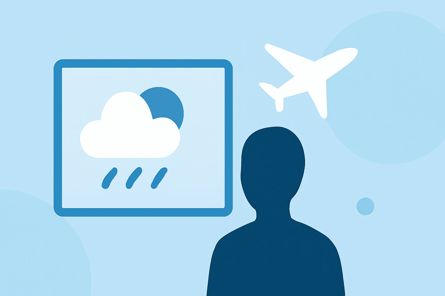 How to Effectively Track Weather Around Your Flights at the Airport
