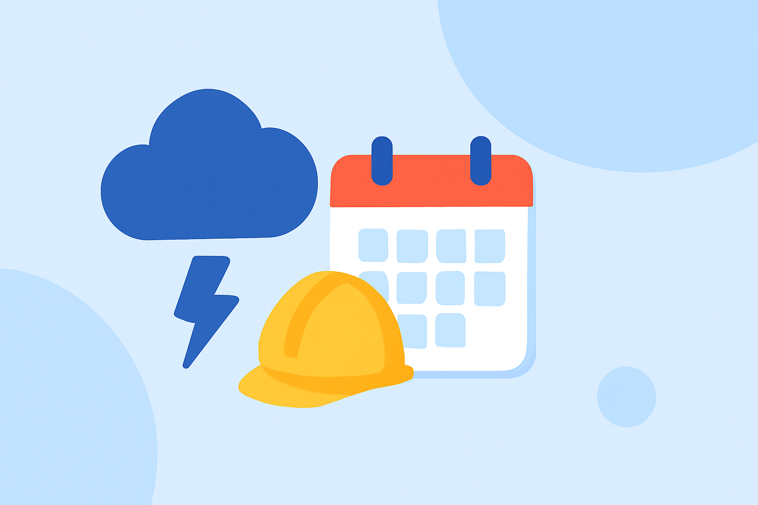 Weather Planning for Outdoor Construction and Events