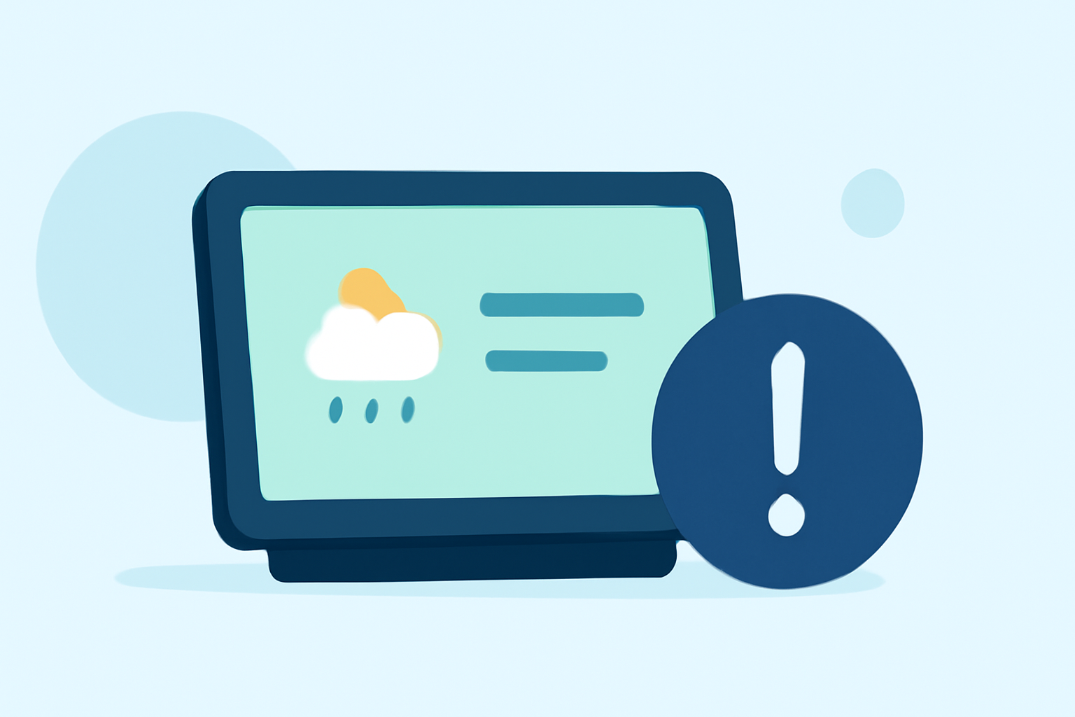 Weather-Aware Reminders: Mistakes to Avoid on a Smart Display
