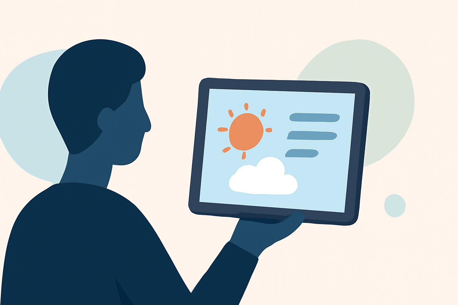 Weather for Outdoor Painting: Utilizing Smart Displays Effectively
