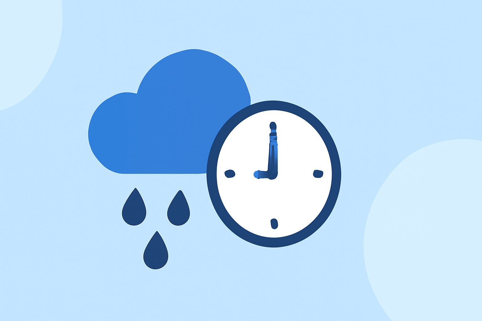 Planning Outdoor Activities: Understanding Rain Start Timing