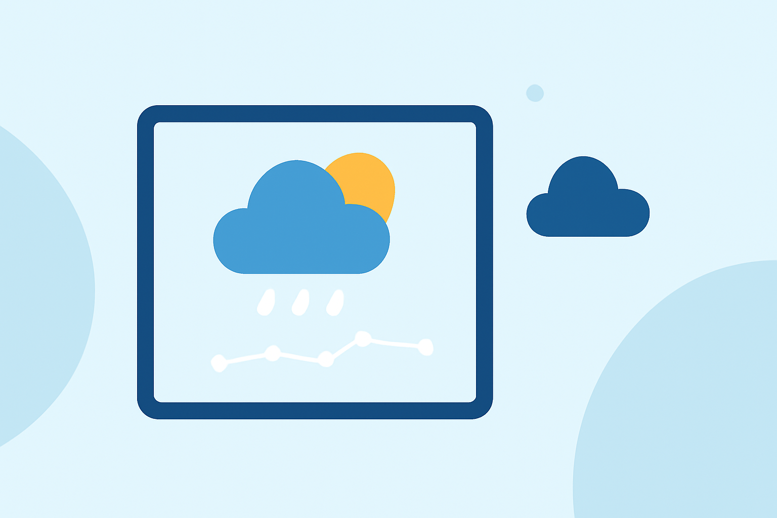 Weather Forecasting Basics Tutorial on iPad