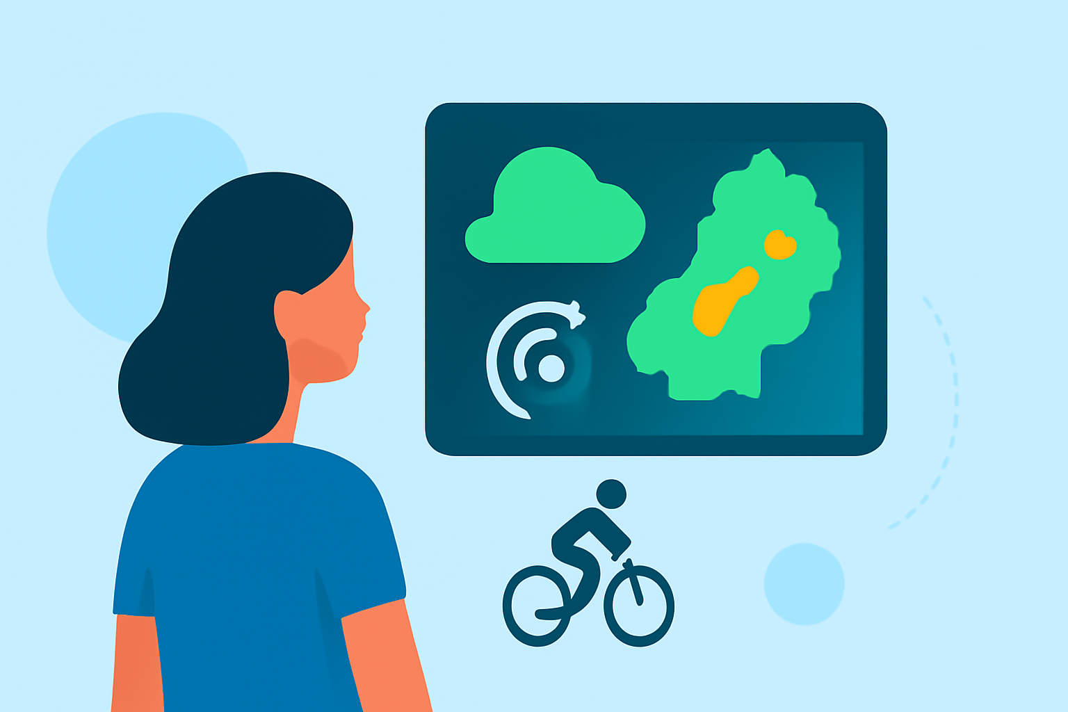 Using Weather Radar Data to Optimize Your Workouts
