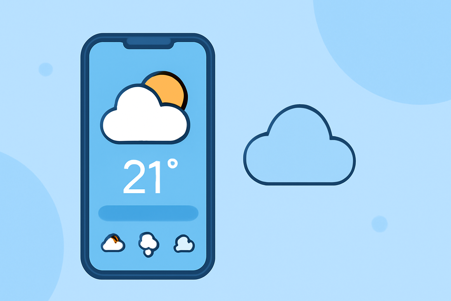Weather App Home Screen Guide