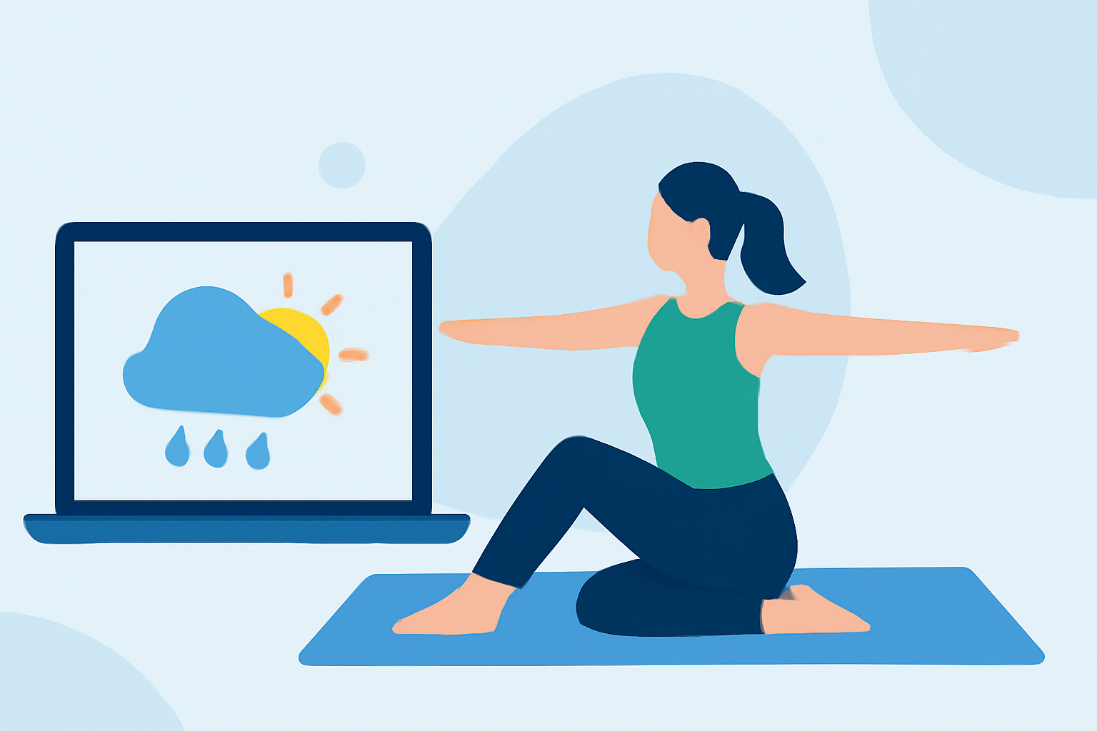 Weather Planning for Outdoor Pilates