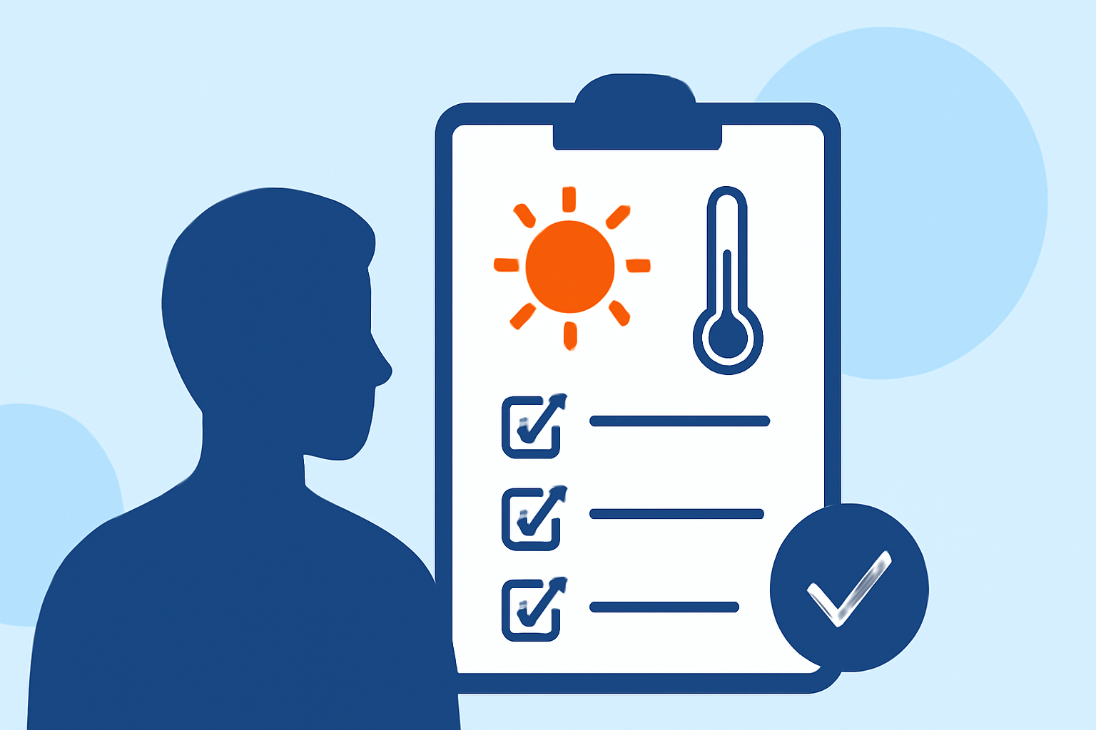 Evening Weather Check Checklist During Heat Waves