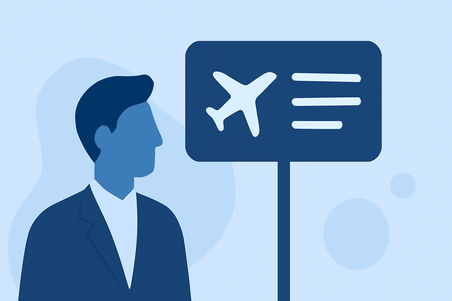 Easy Visibility at the Airport for Business Trips
