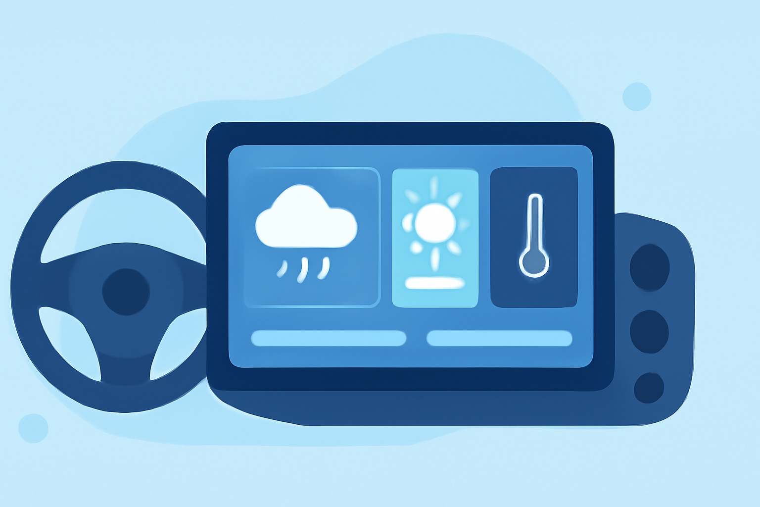 Enhancing Your Car's Dashboard with Customizable Weather Widgets