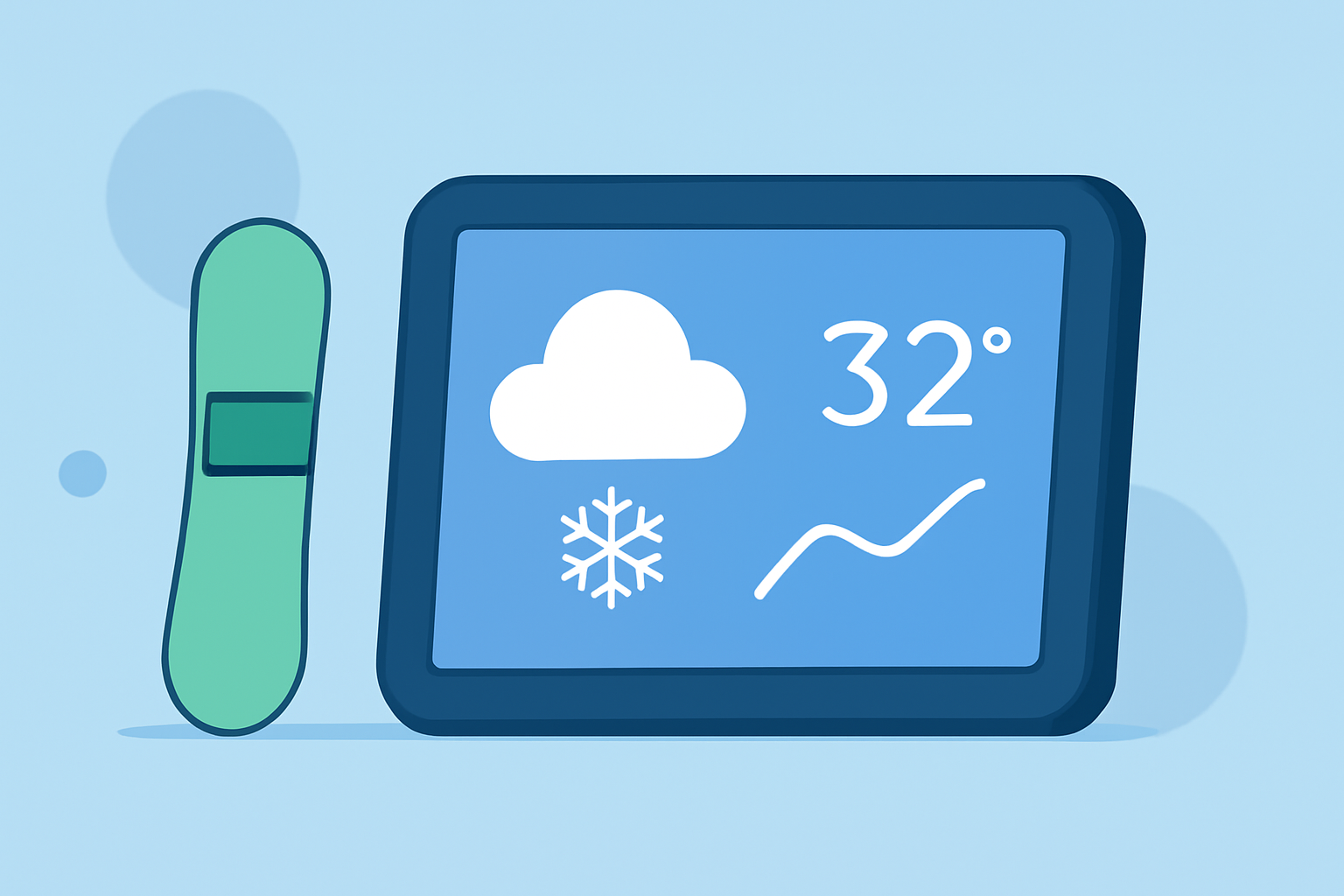 Weather for Snowboarding Trips: Mistakes to Avoid on a Smart Display