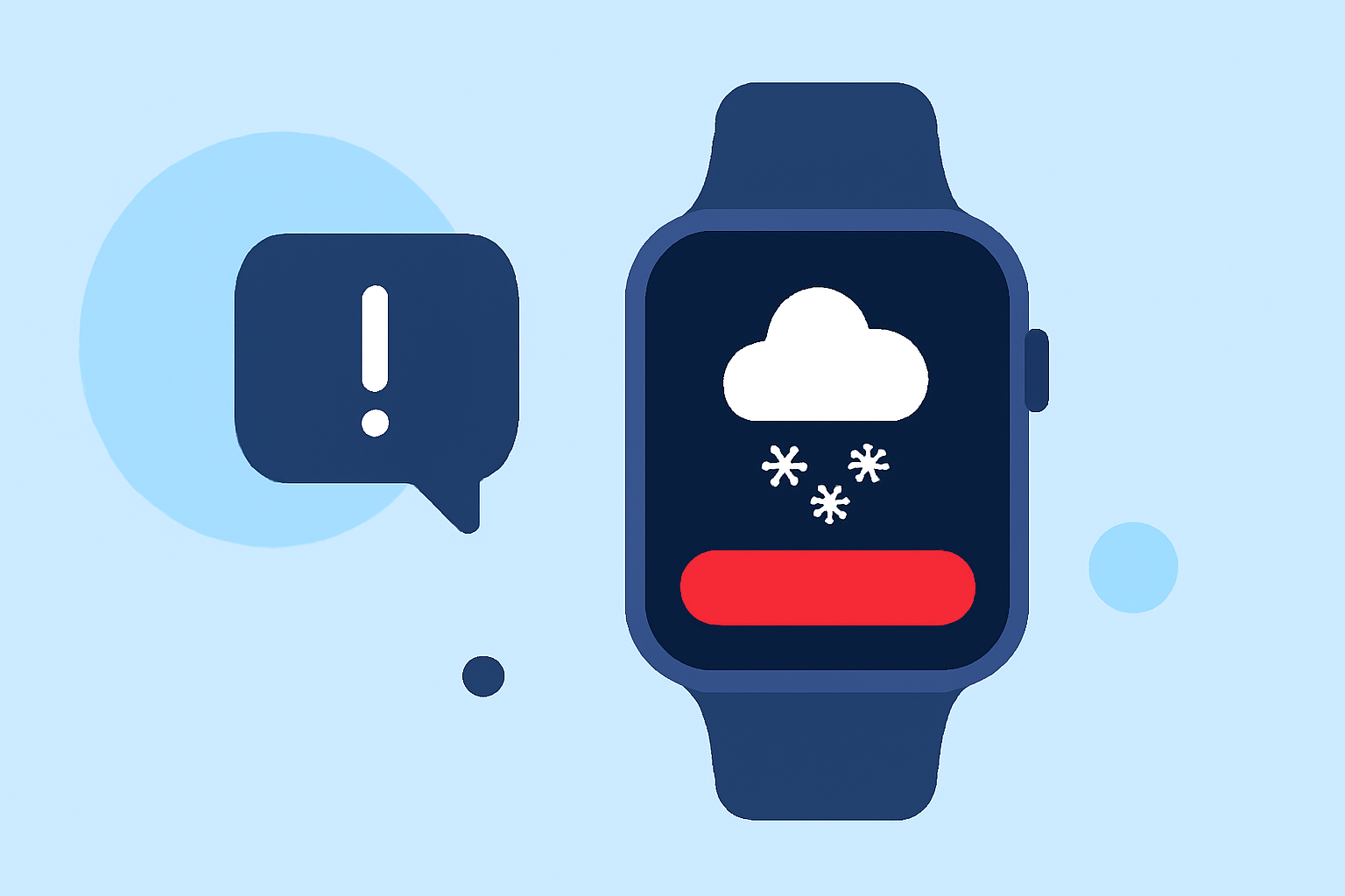 How to Receive Ice Storm Alerts on Your Wear OS Smartwatch