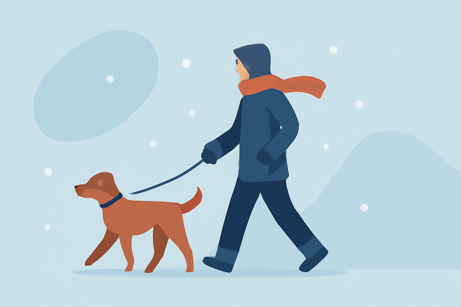 Essential Tips for Walking Your Dog During Winter Storms