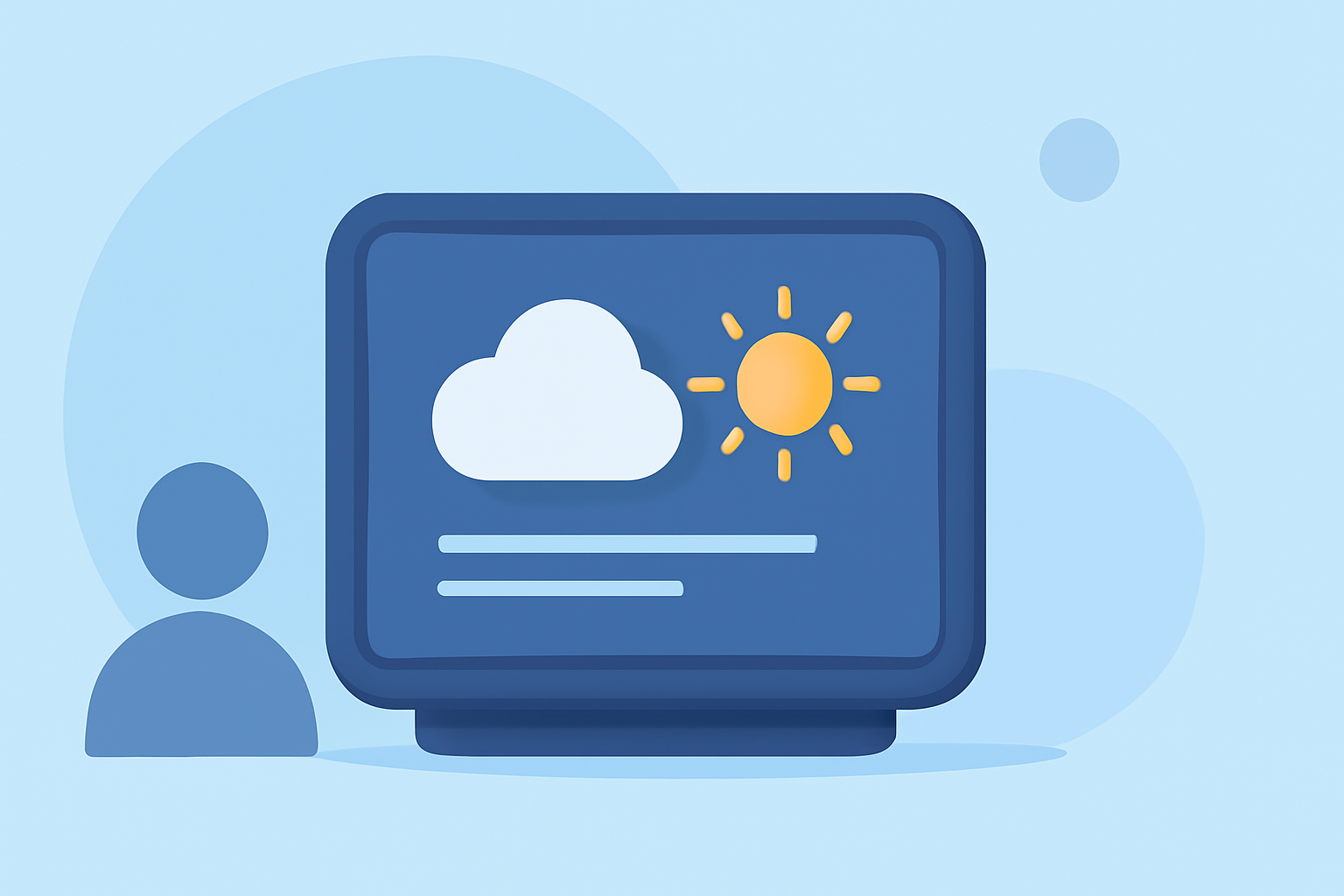 Weather for Outdoor Meetings: A Handy Cheat Sheet for Smart Displays