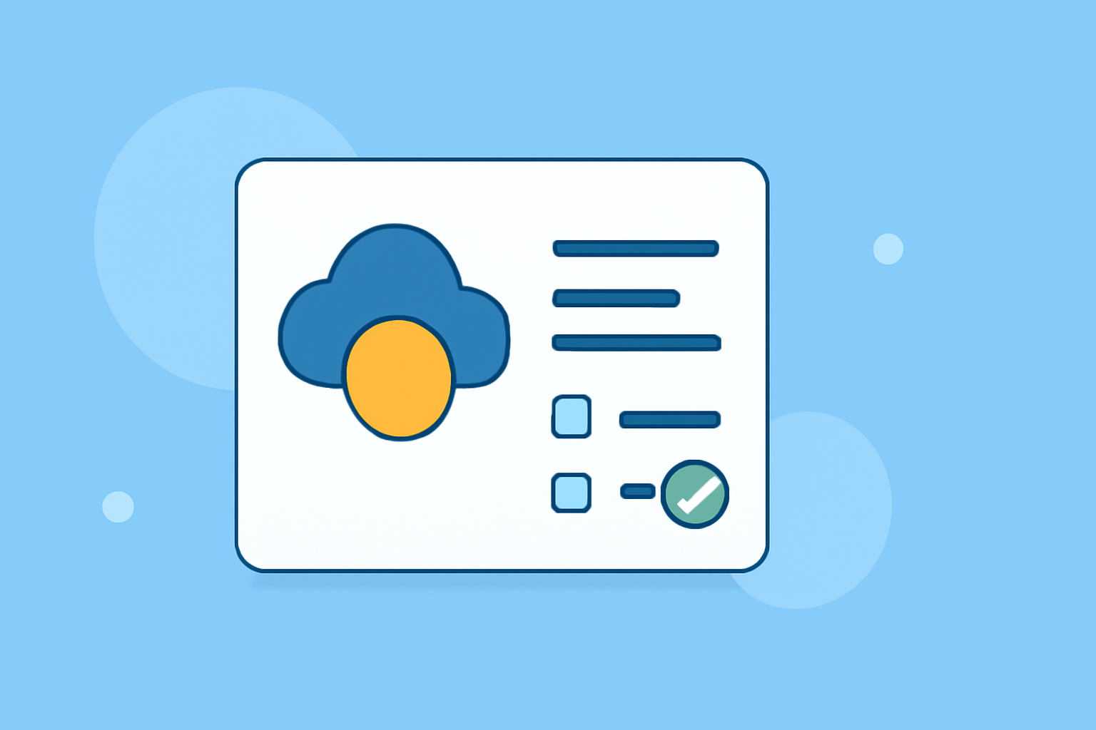 Weather Notification Customization Checklist