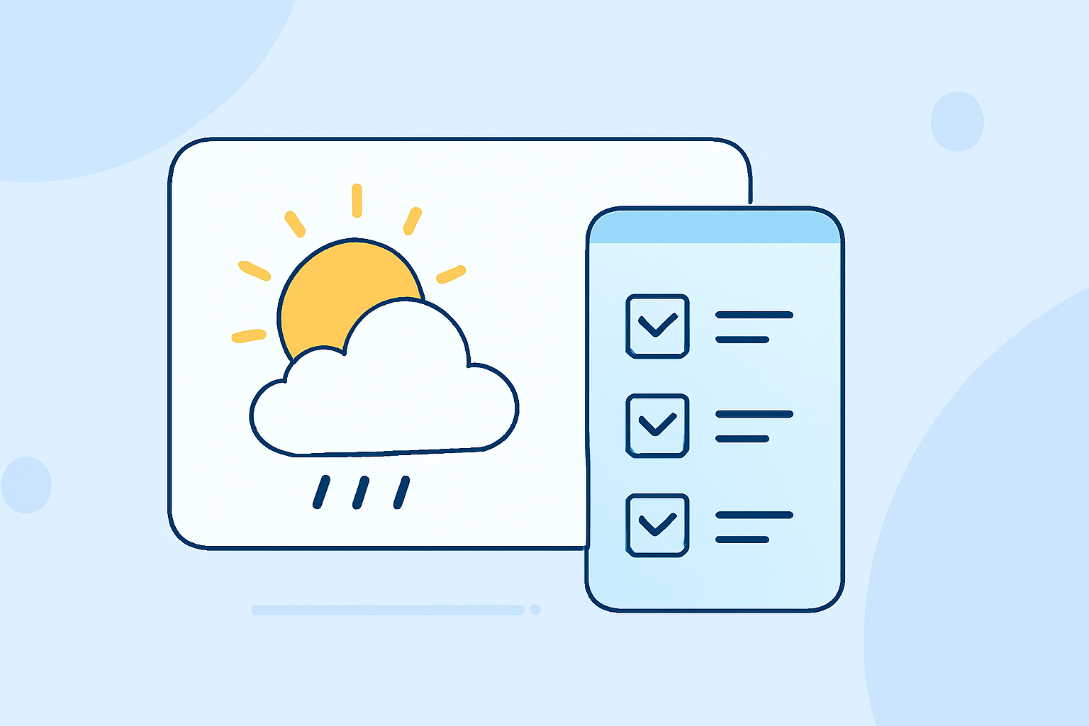 Weather Widget Locations Checklist During Heat Waves
