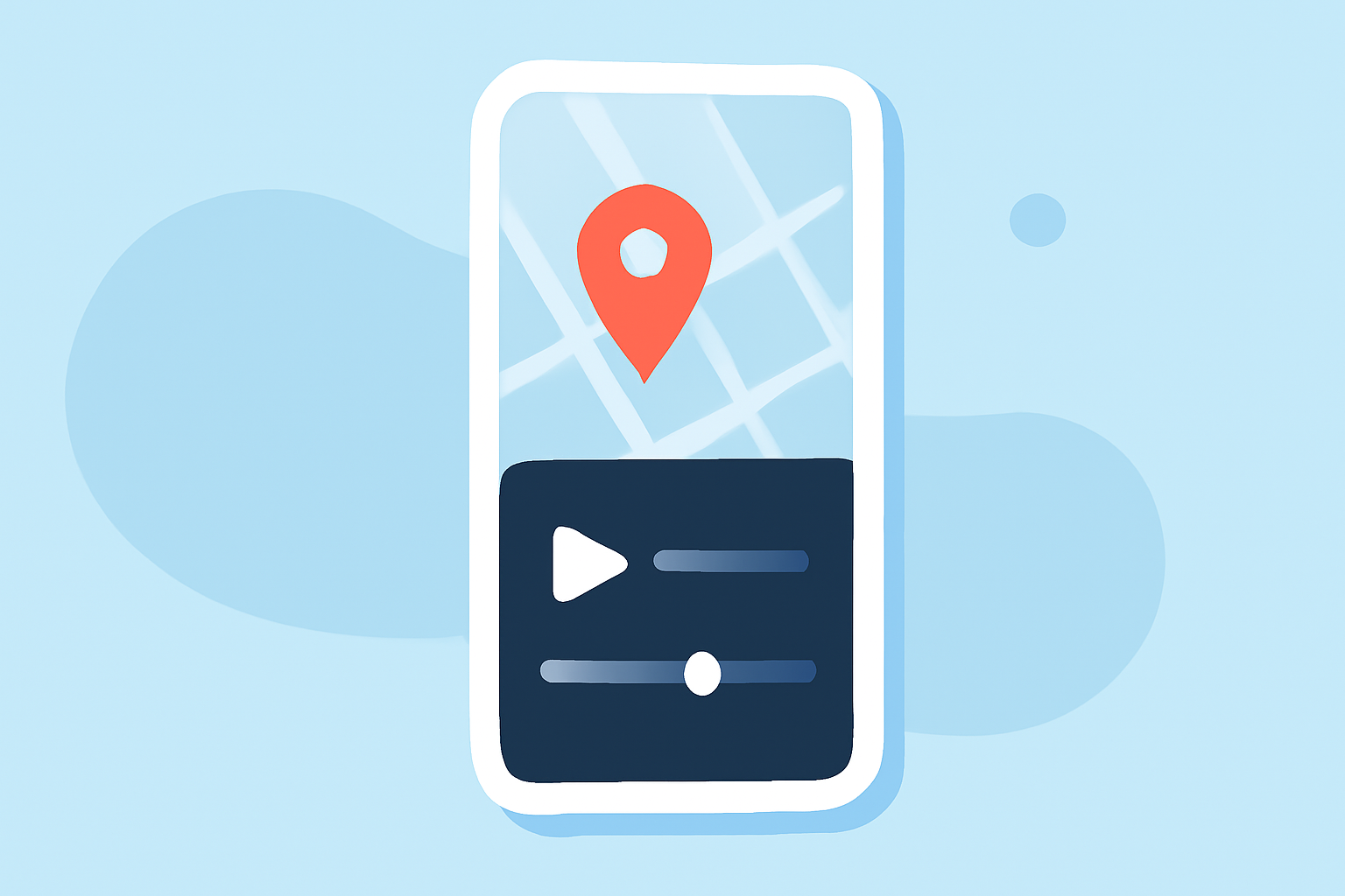 Map Overlay B-Roll Editing Tutorial on iPhone