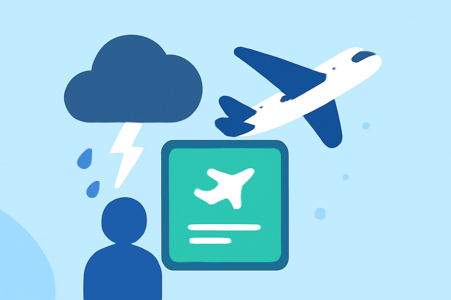 What to Do When a Storm Grounds Flights in Real Time