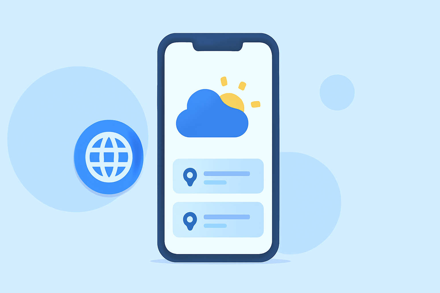 Getting Started with Comparing Destination Weather Options on iPhone