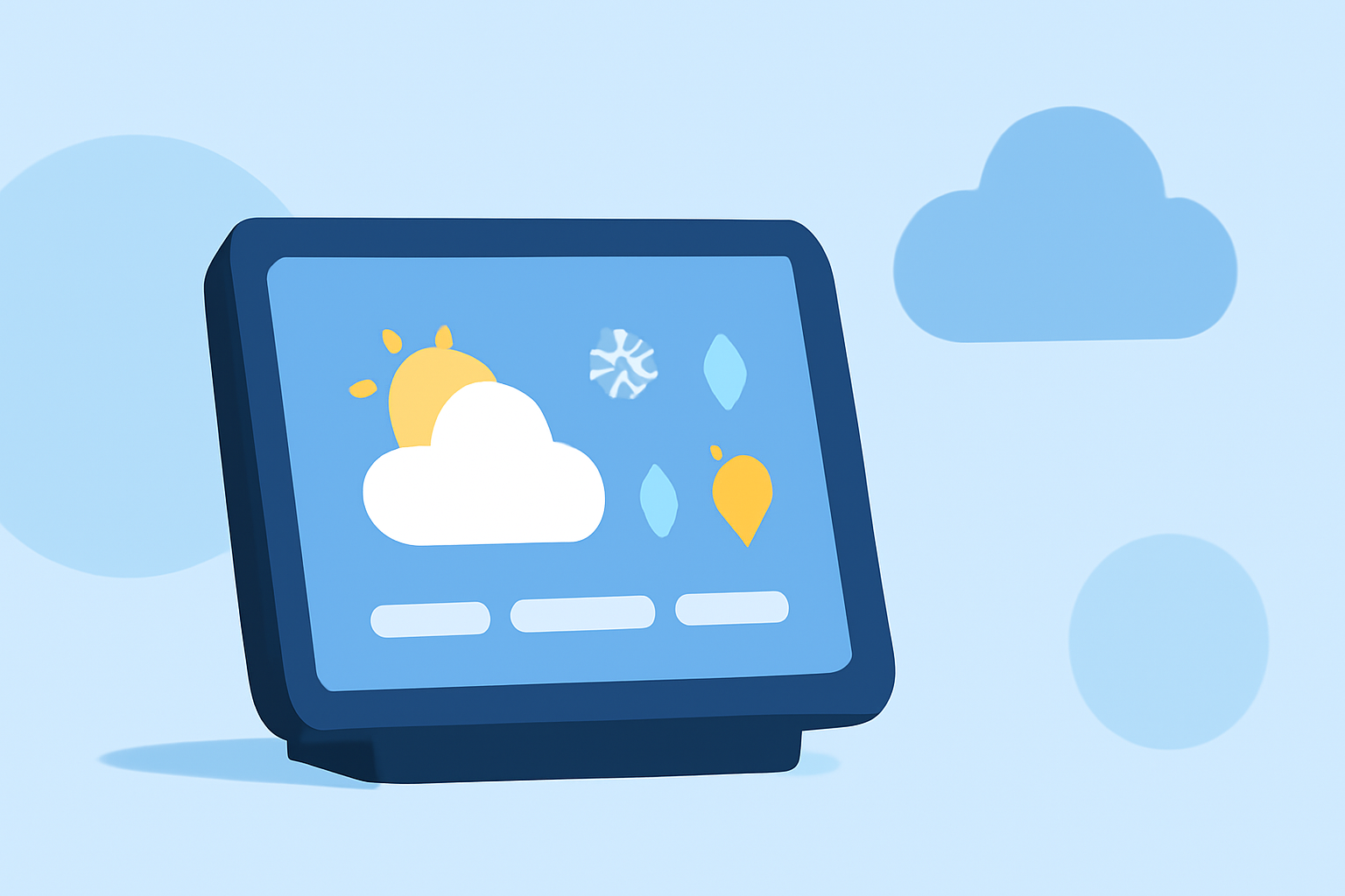 Enhancing Your Smart Display with Seasonal Weather Outlooks