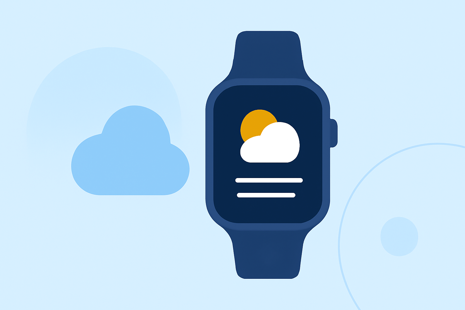 Weather-Aware Shoes Examples on Wear OS