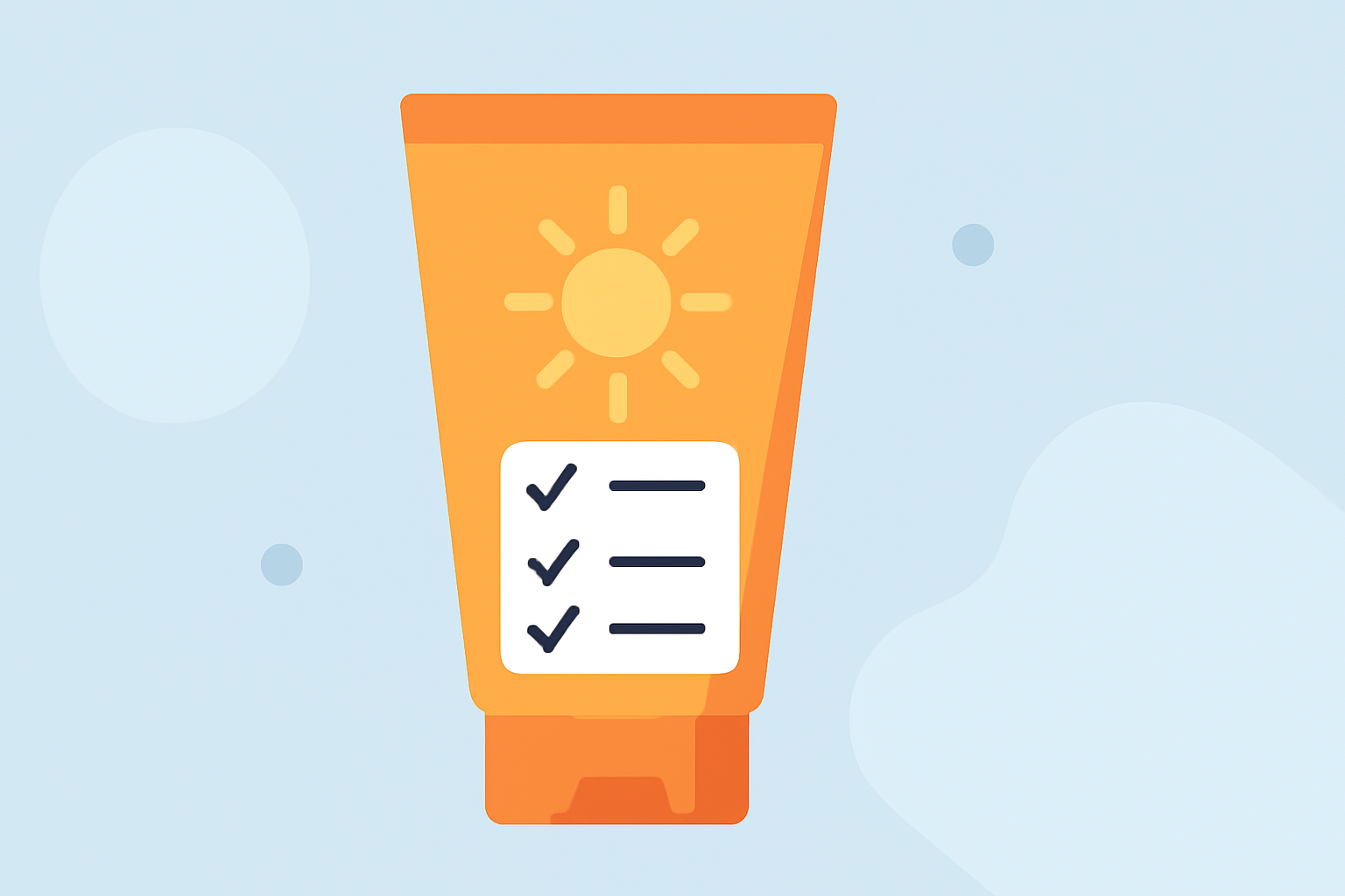 Best Sunblock for UV Forecasts Checklist in the Car
