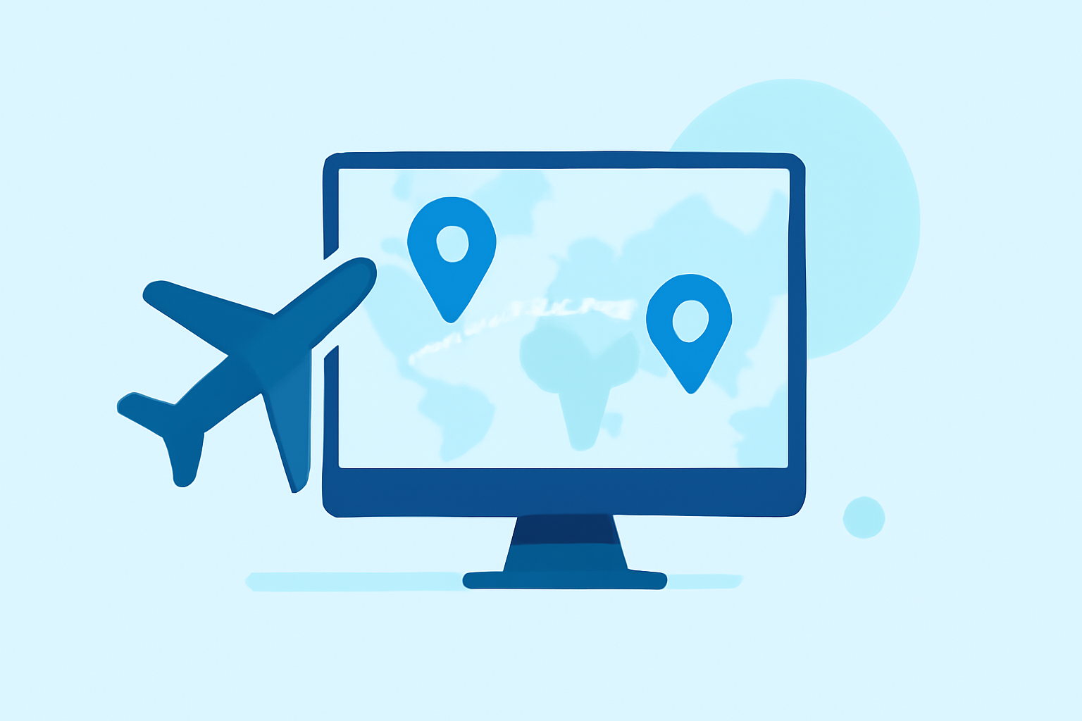 A Step-by-Step Guide to Creating Flight Route Map Overlays