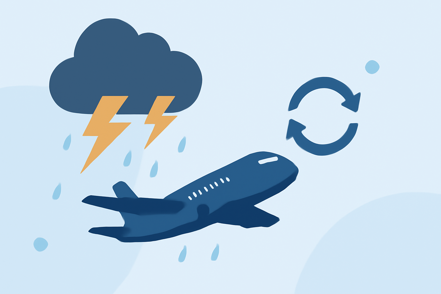 Understanding the Impact of Storms on Connecting Flights