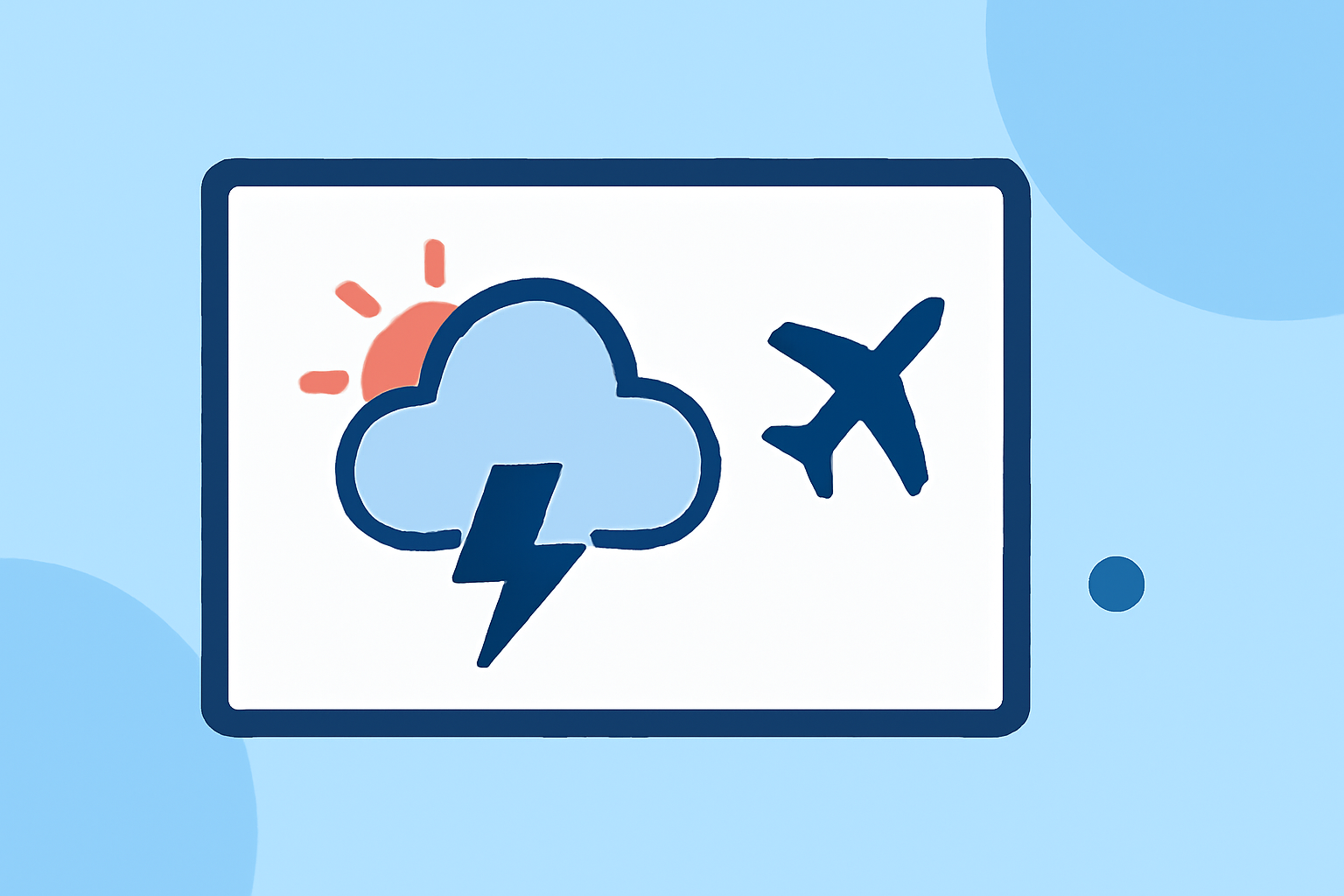 An Introduction to Travel-Day Weather Alerts Before You Fly