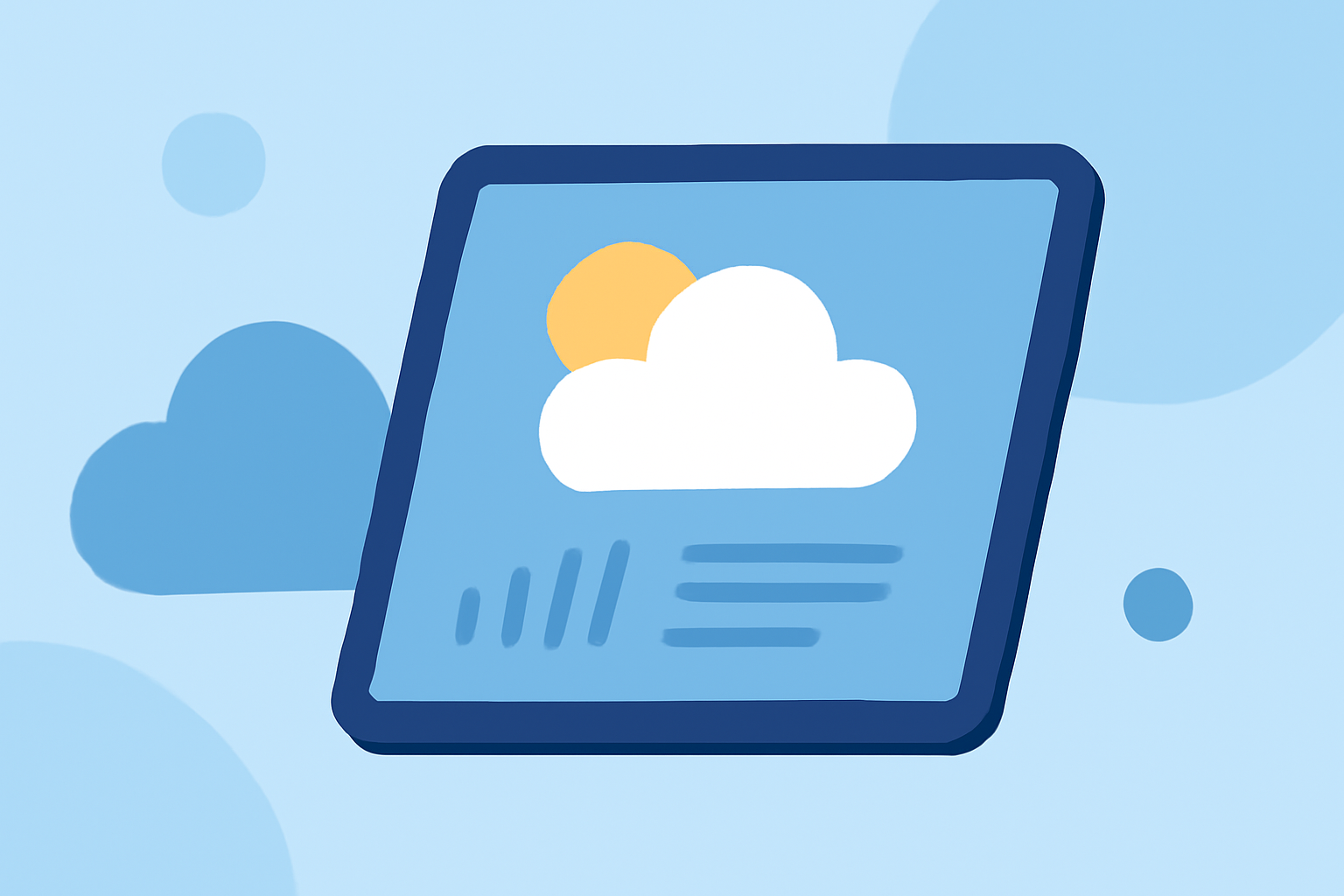 Understanding Morning Weather Briefings on Tablets