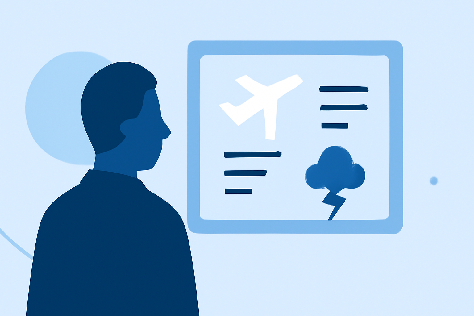 Managing Flight Delays and Weather for Business Travelers