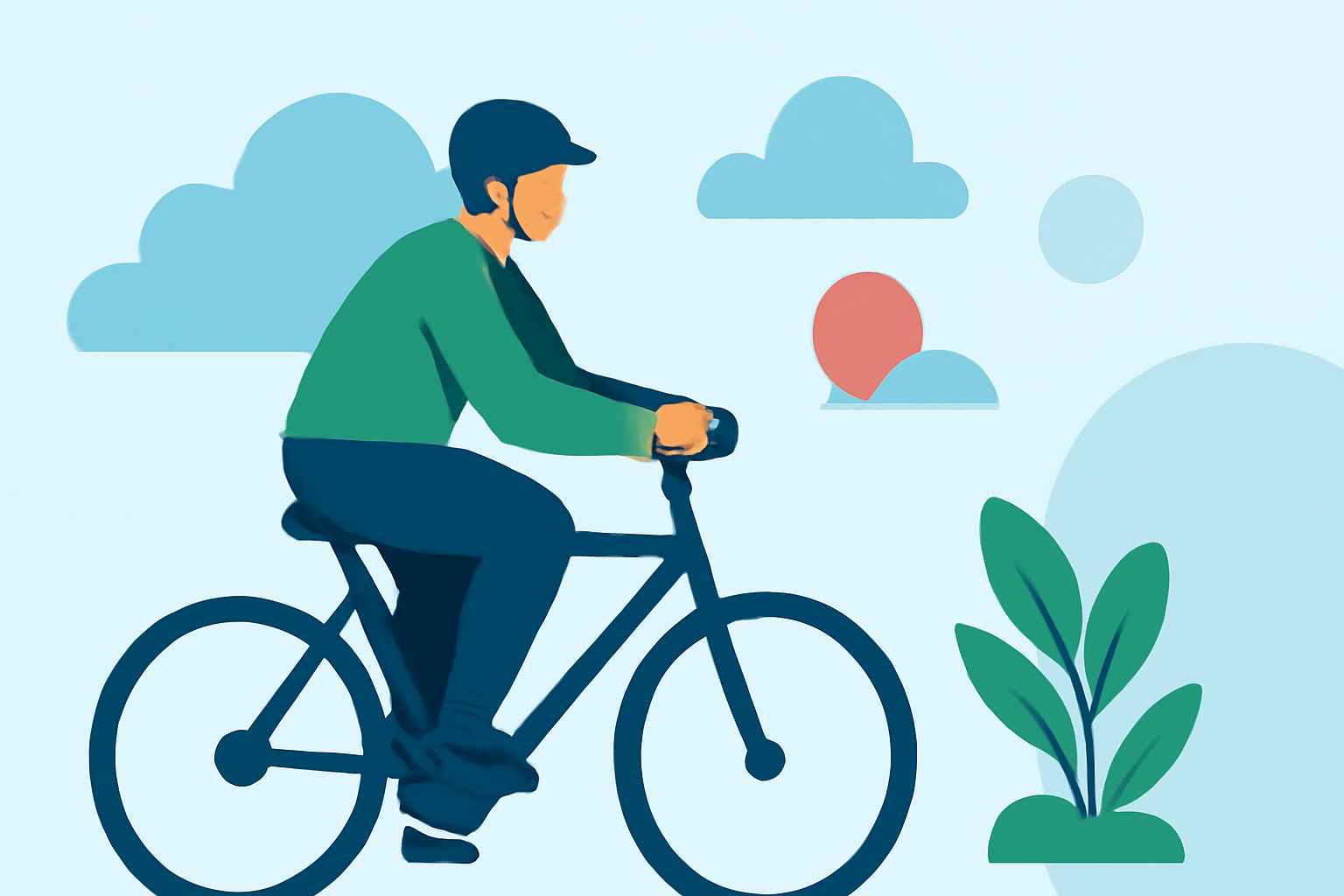 Common Weather Considerations for Outdoor Cycling as a Gardener