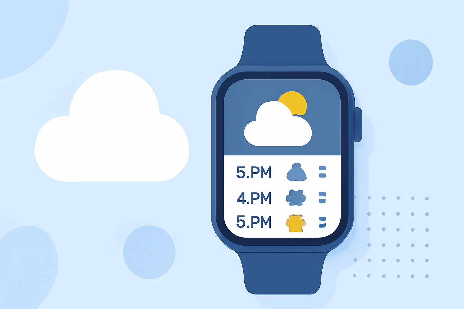 Avoiding Common Mistakes with Hourly Weather Forecasts on Apple Watch