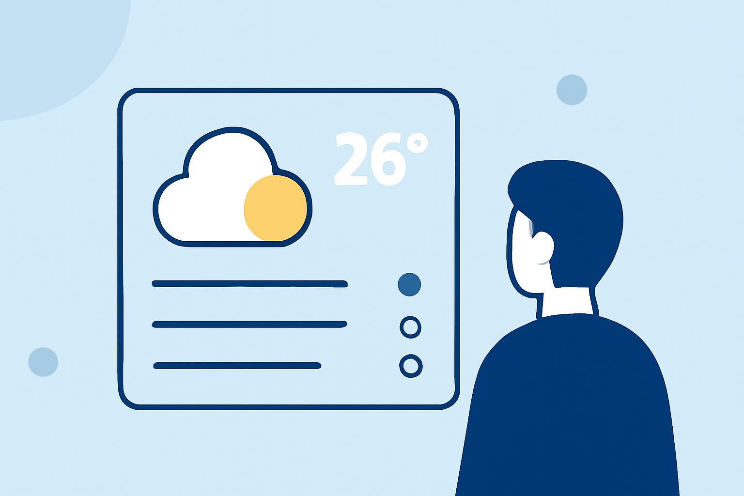 Simplifying Weather Widget Data Selection: A User-Friendly Approach