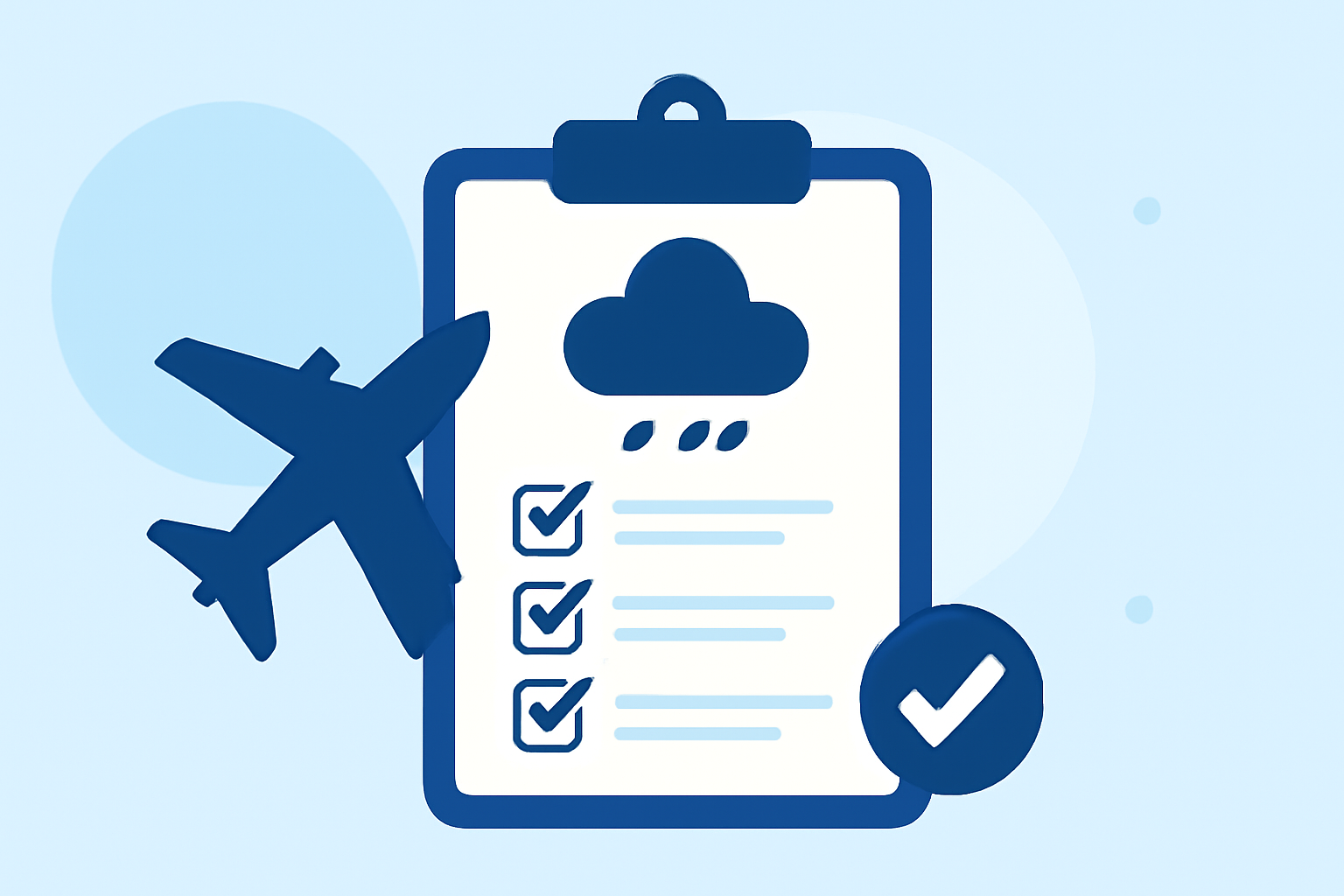 Airport Weather Conditions Checklist for Holiday Travel