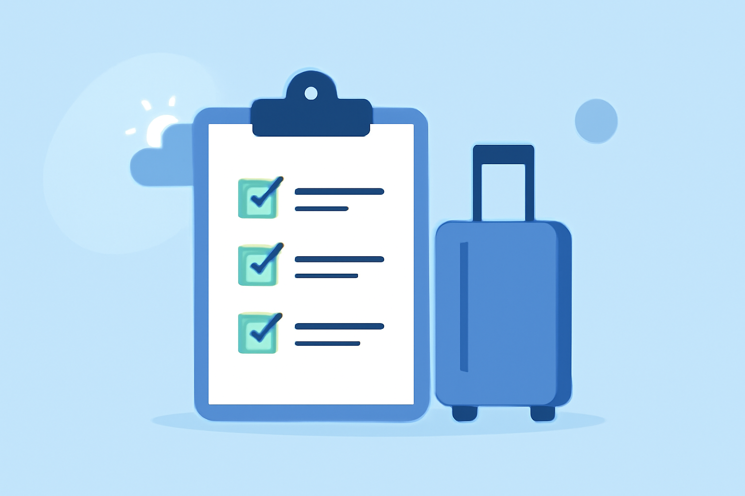 Essential Pre-Flight Checklist: Weather and Packing Tips