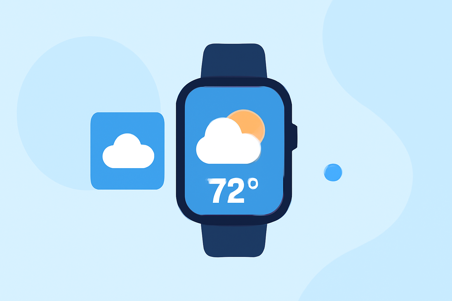 Medium Weather Widgets Tips on Wear OS