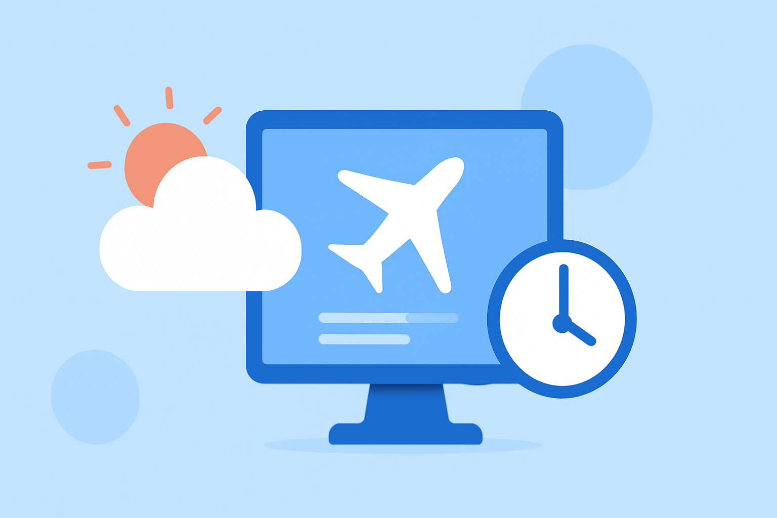 How to Access Destination Weather and Flight Timing Information Ahead of Time