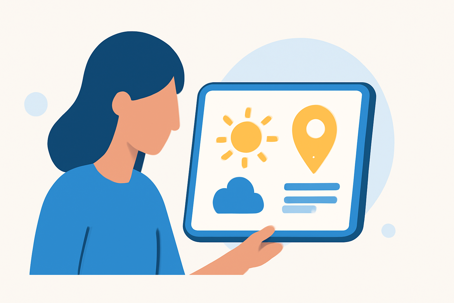 Simplified Travel Weather Planning for Non-Technical Users