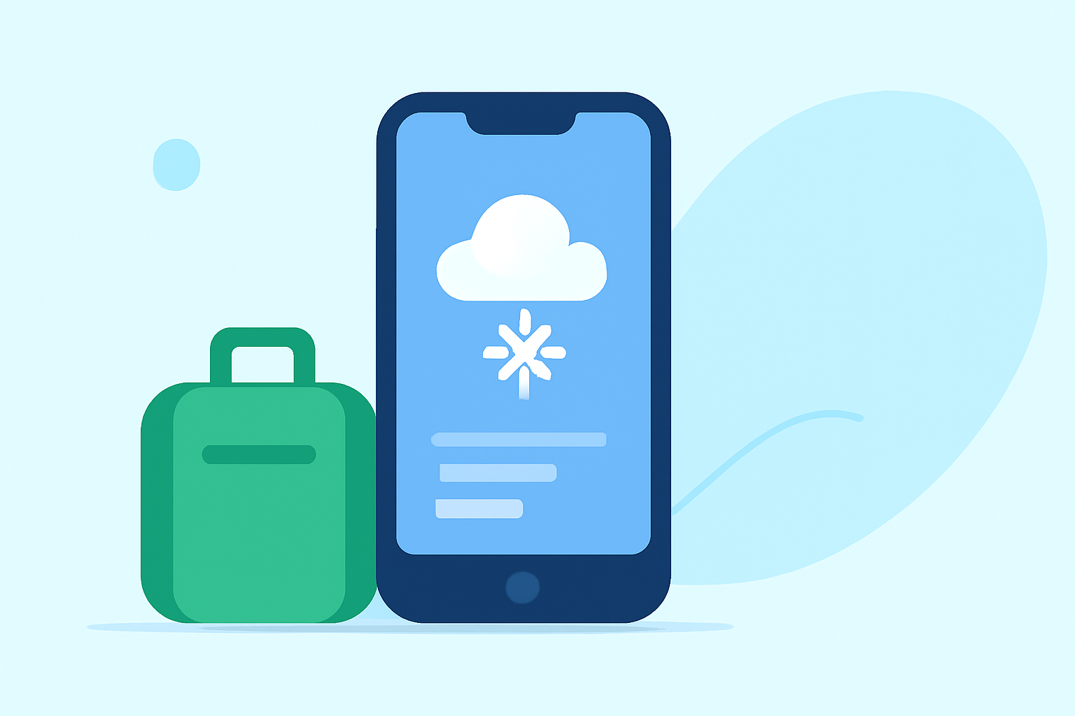 Winter Travel Packing: Essential Weather Guide on Mobile