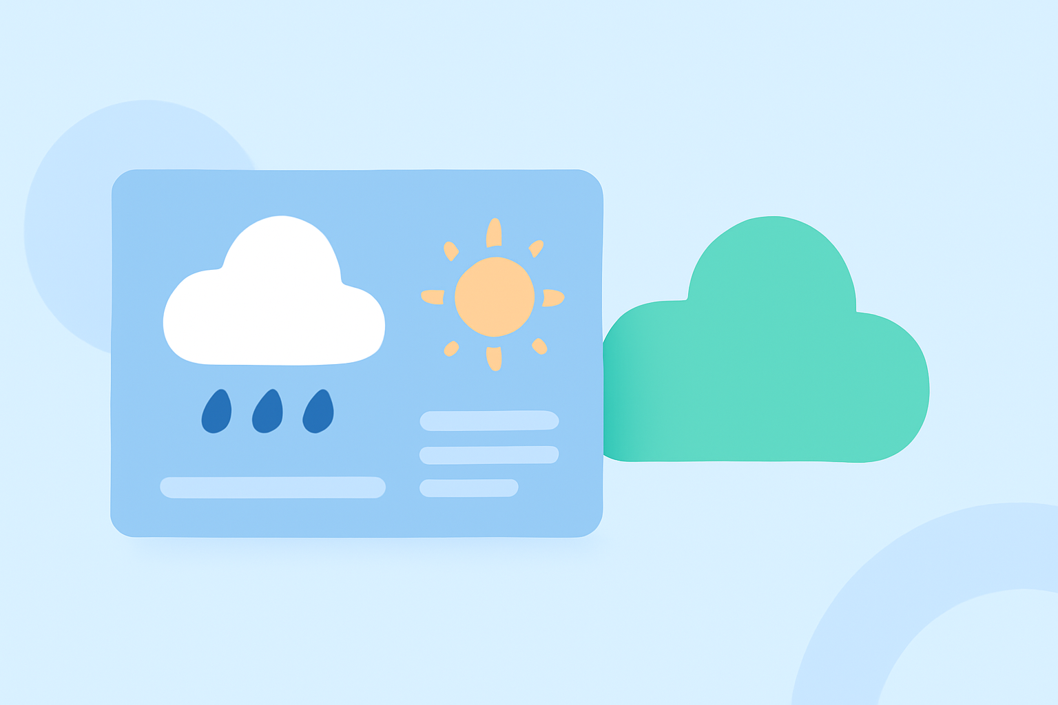 Weather Widget Data Choices for Beginners