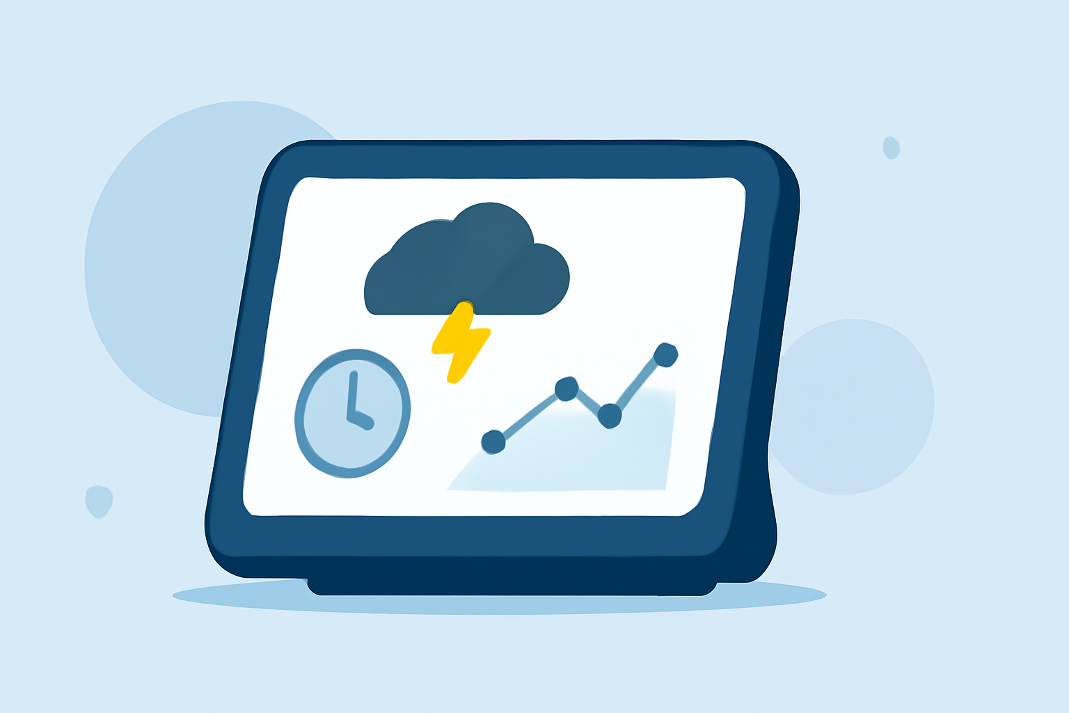 An Introduction to Storm Arrival Time Estimates on a Smart Display