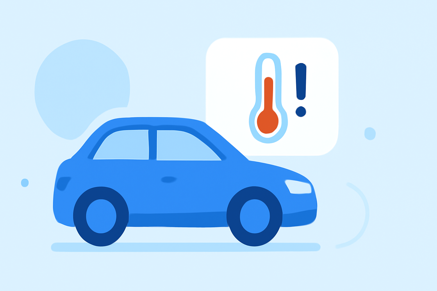 Quick Temperature Drop Notifications in the Car: How Clime Helps You Stay Ahead