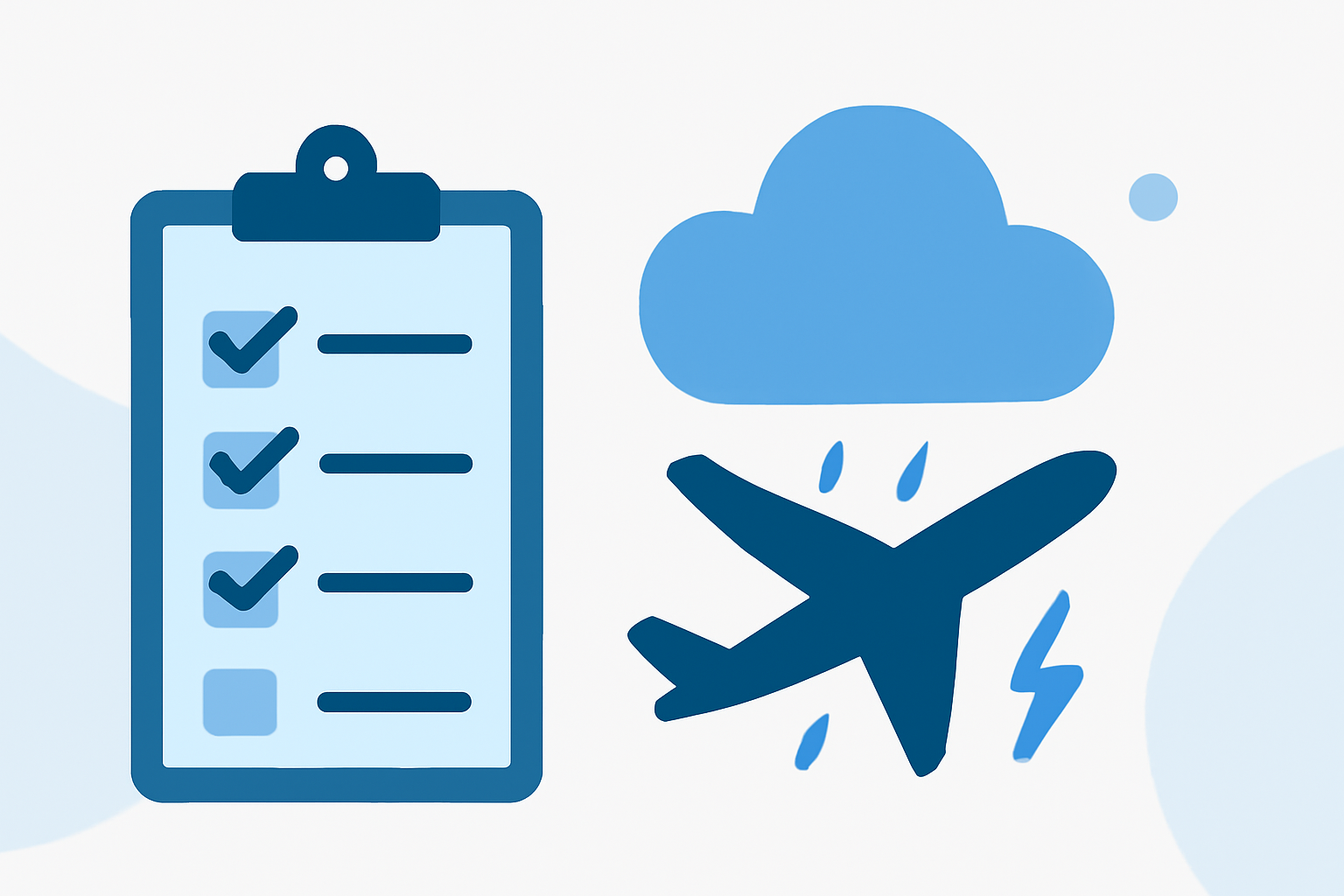 Understanding How Weather Causes Flight Delays: A Real-Time Checklist